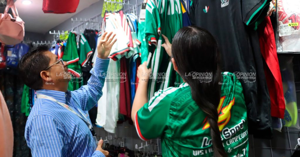 Aumenta hasta 80% la venta de accesorios de la Selección Mexicana