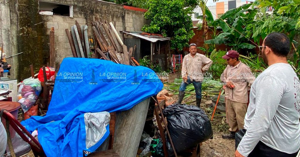 Cuatro viviendas destrozadas por tormenta en Arroyo del Maíz