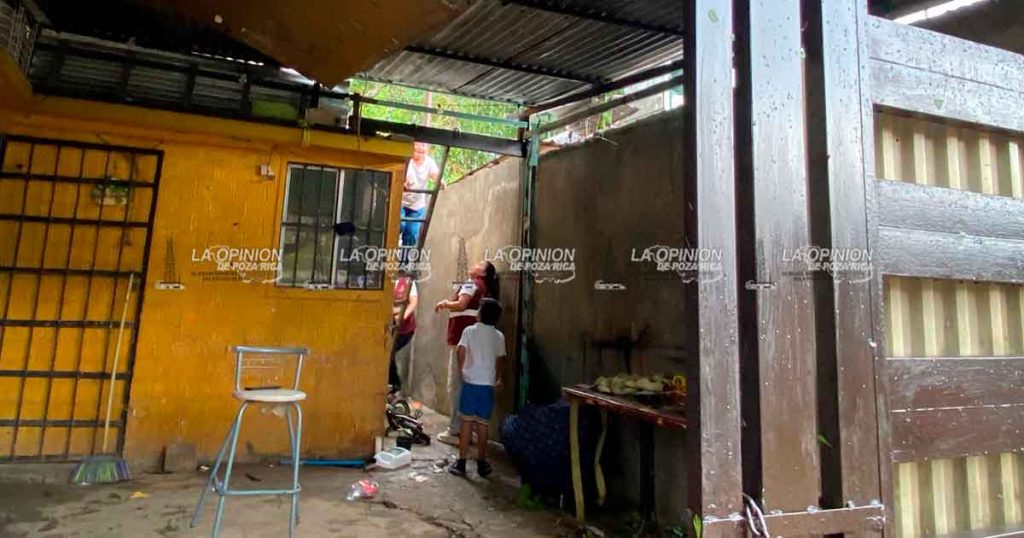 Cuatro viviendas destrozadas por tormenta en Arroyo del Maíz
