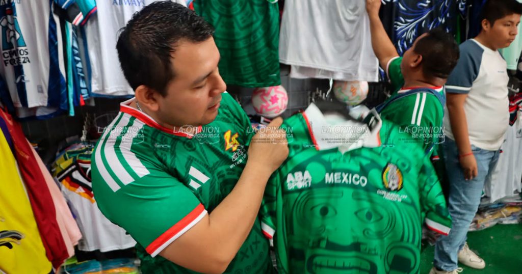 Aumenta hasta 80% la venta de accesorios de la Selección Mexicana