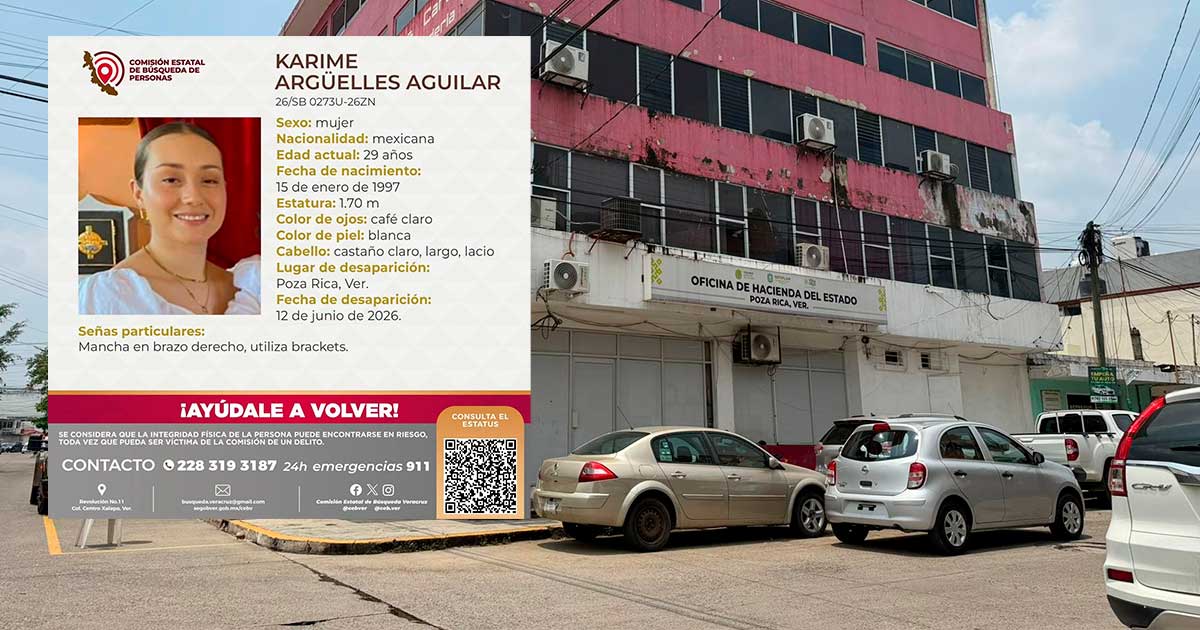 Desaparece ex titular de Hacienda del Estado en Poza Rica; activan ficha de búsqueda