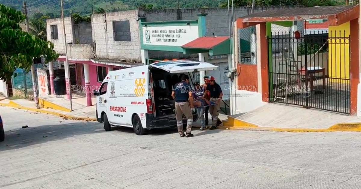 Joven fue picado por una mantarraya