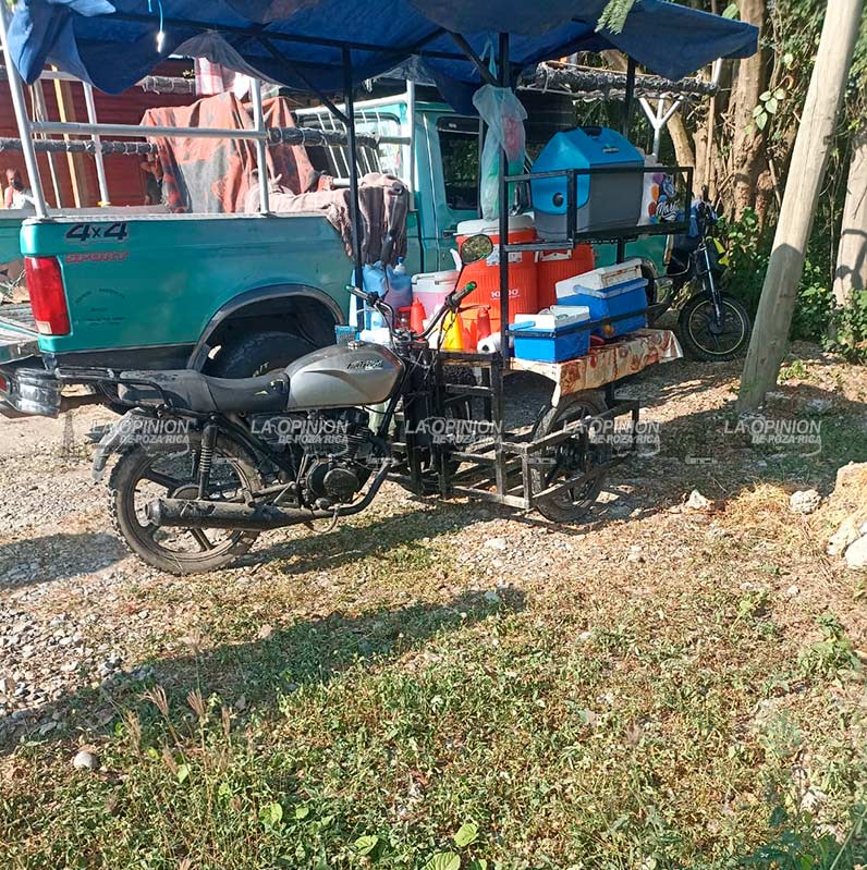 Choque de motocicletas deja una persona lesionada