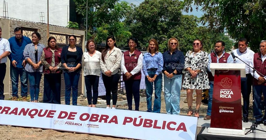 Adanely Rodríguez dio banderazo a obra en la Agustín Lara