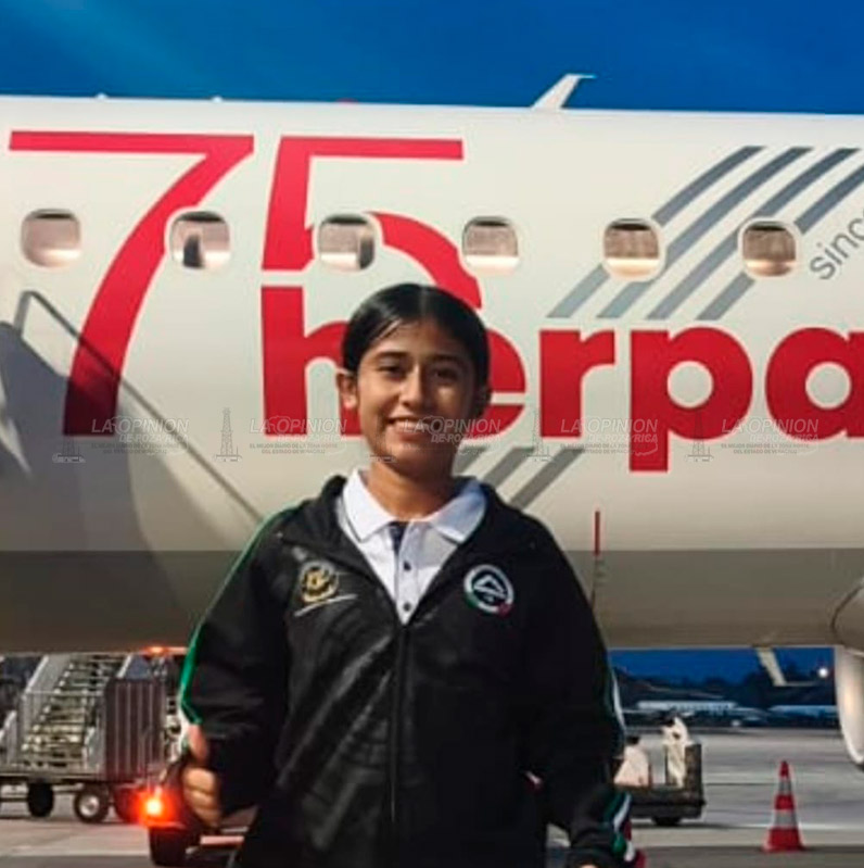 Lea Betsabé de 13 años ya está en Dinamarca en la Dana Cup 2026