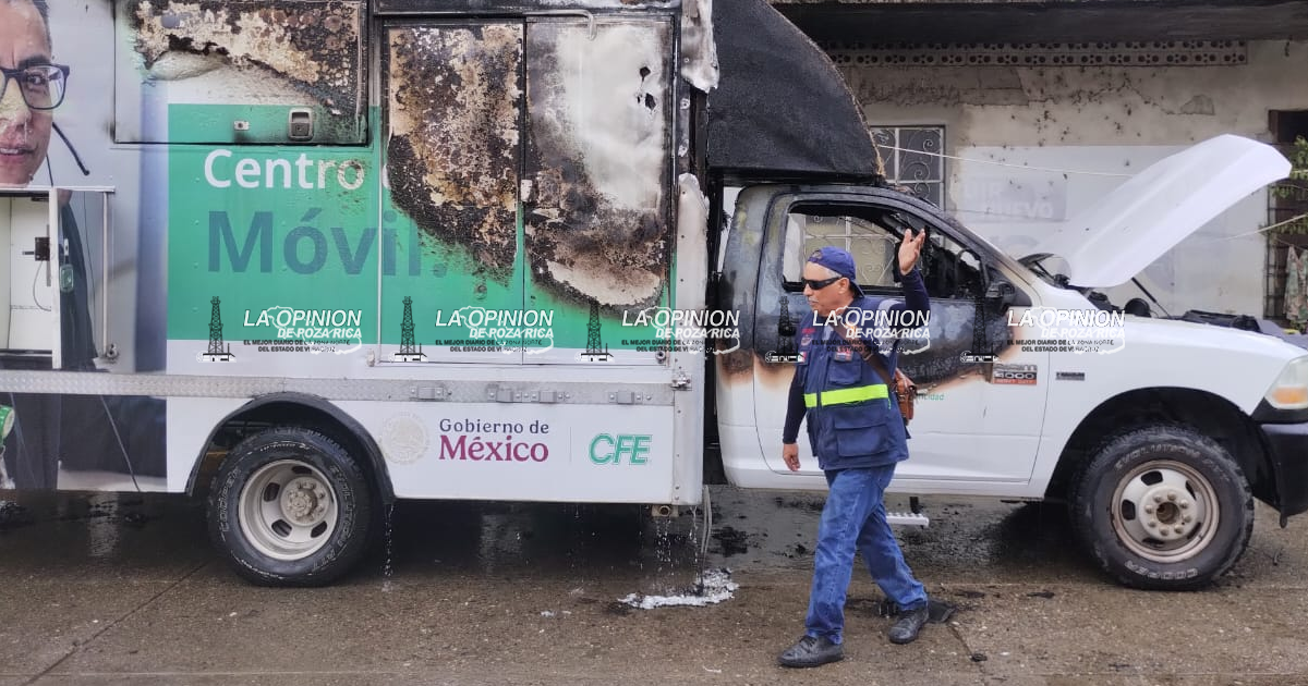 Suspenden recorridos del Camión de Atención Móvil CFE