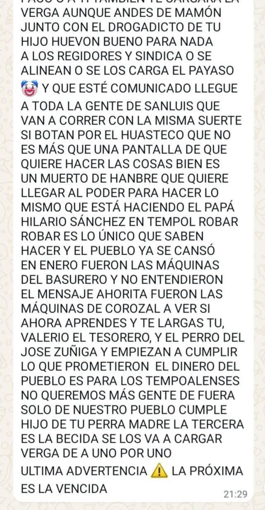 Amenazas, atentado y conflicto político: la cadena de hechos que mantiene bajo tensión a Tempoal