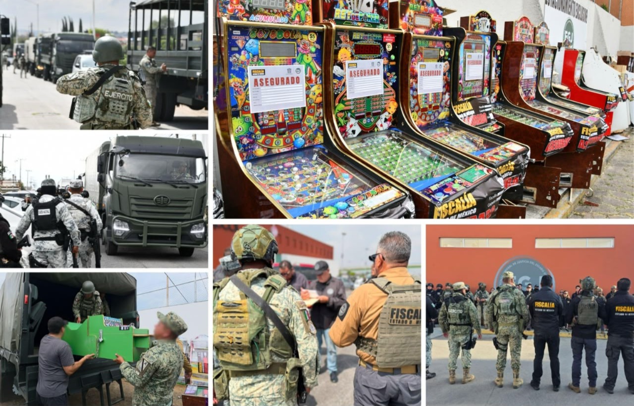 ASEGURAN 3 MIL 374 “TRAGAMONEDAS”