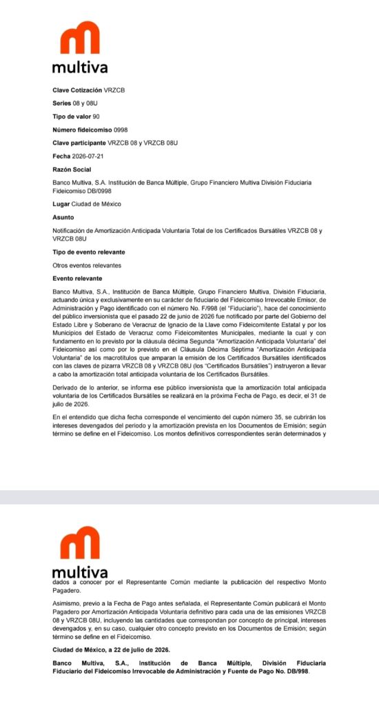 Indira Rosales expone a secretario de Finanzas, no ha pagado deuda bursátil de Veracruz