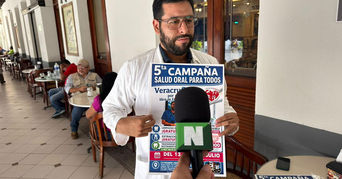 Lanzan campaña de salud oral gratuita y a bajo costo en Veracruz ante rezago en consultas dentales Lanzan campaña de salud oral gratuita y a bajo costo en Veracruz ante rezago en consultas dentales