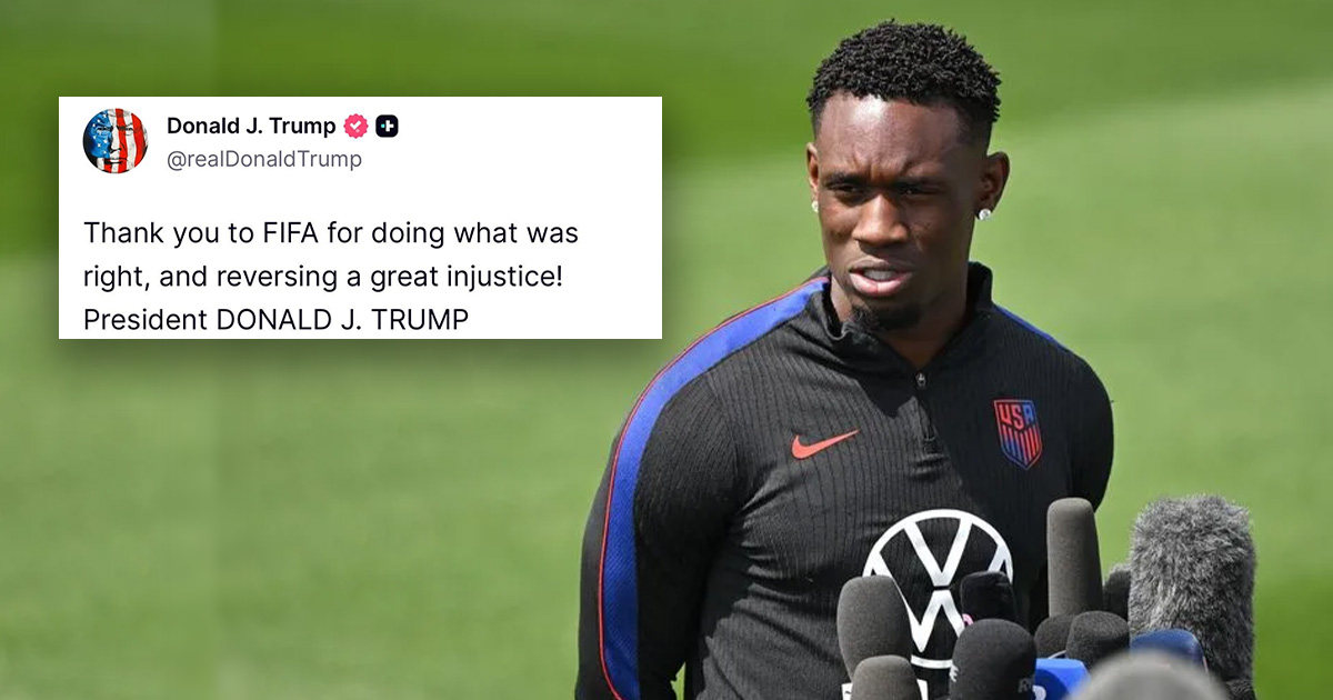 FIFA levanta sanción a Balogun y podrá jugar octavos del Mundial; Trump celebra decisión FIFA levanta sanción a Balogun y podrá jugar octavos del Mundial; Trump celebra decisión