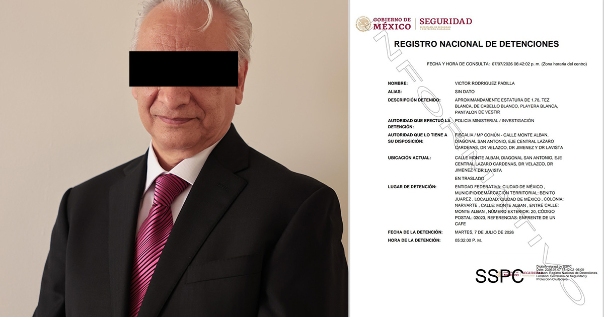 Detienen a exdirector de Pemex: Fiscalía brinda protección a esposa e hijos