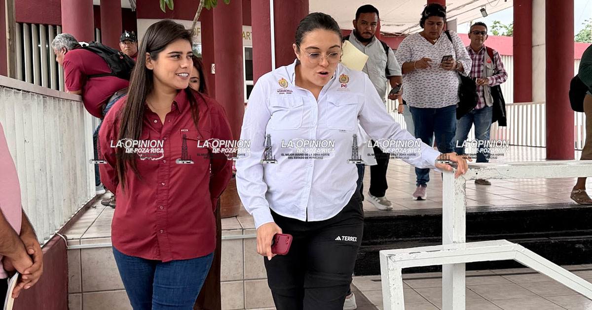 Secretaría de PC y Gobierno Municipal de Poza Rica mantiene acciones preventivas por continuidad de las lluvias
