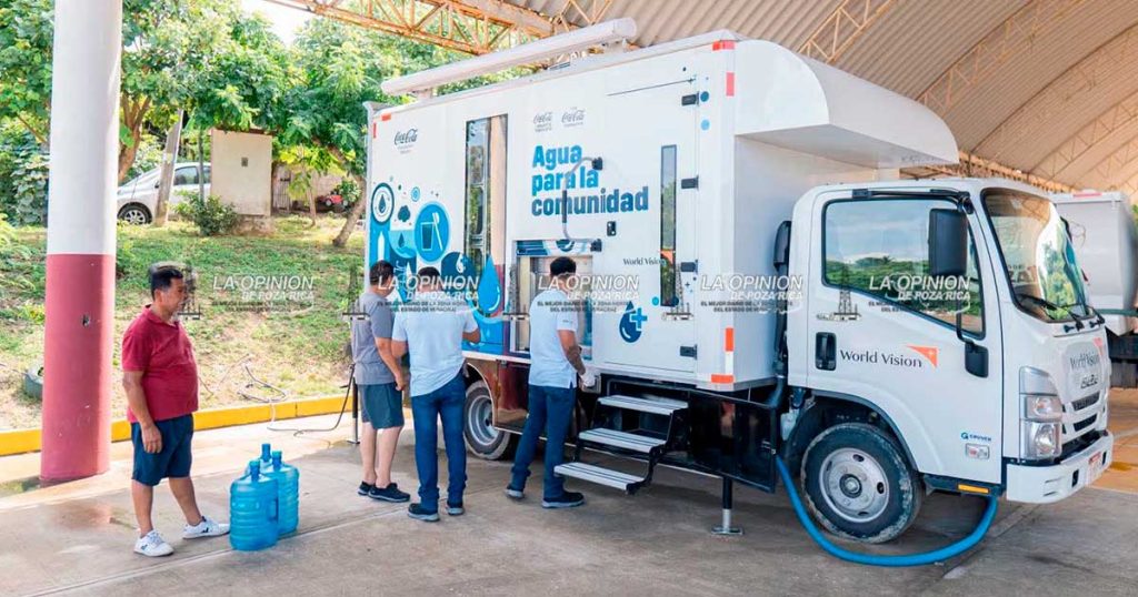 Agua potable gratuita llega a la colonia Prensa Nacional Agua potable gratuita llega a la colonia Prensa Nacional