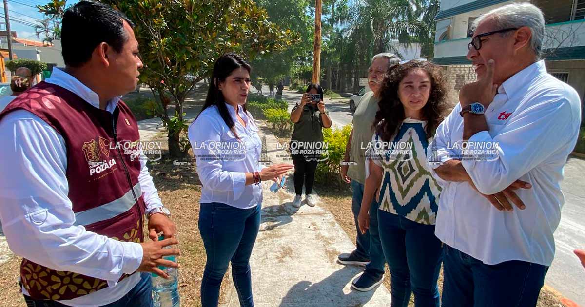 Arranca obra de rehabilitación de drenaje en la Cazones