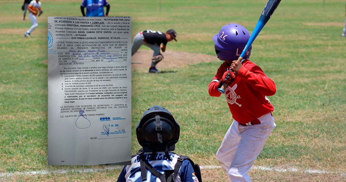 Lucha legal por la Liga Beto Ávila: Denuncian arbitrariedades del Ayuntamiento de Boca del Río que ponen en riesgo el béisbol infantil Lucha legal por la Liga Beto Ávila: Denuncian arbitrariedades del Ayuntamiento de Boca del Río que ponen en riesgo el béisbol infantil