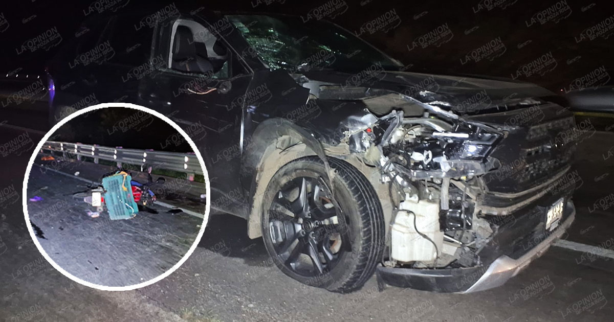 Se mata motociclista en la Totomoxtle–Tihuatlán Se mata motociclista en la Totomoxtle–Tihuatlán