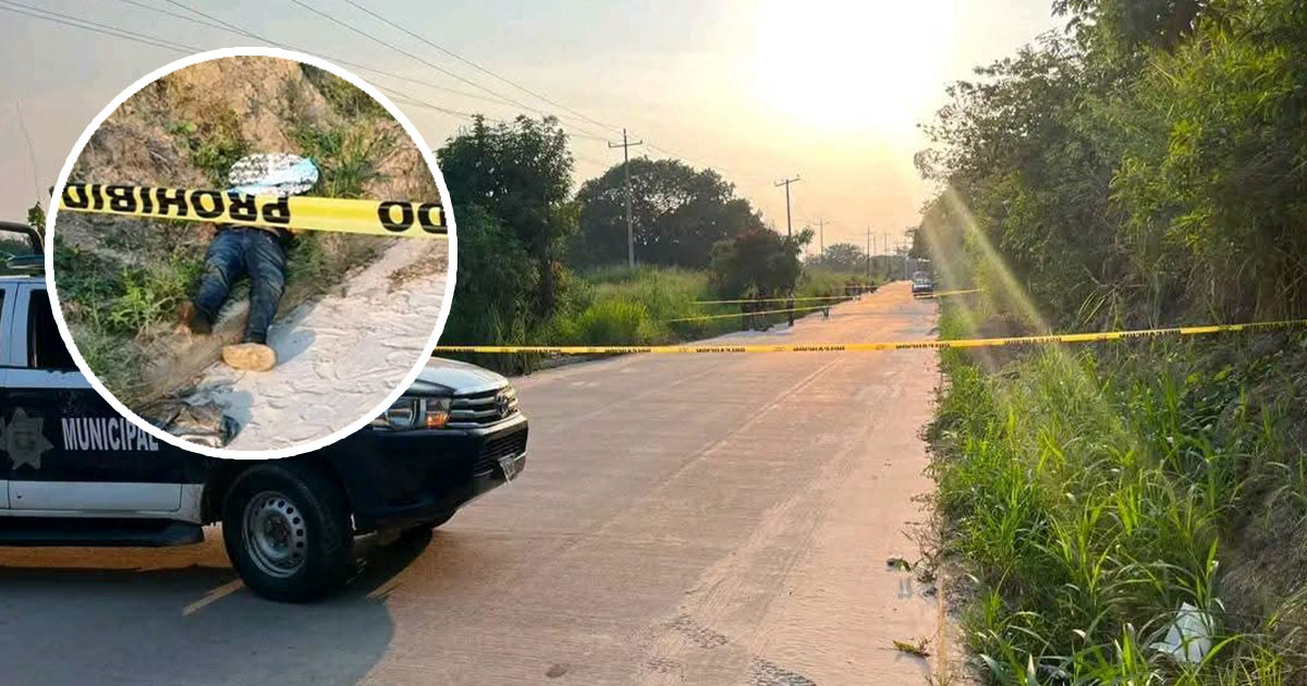 Ejecutan a un hombre y abandonan su cuerpo con huellas de violencia en Jáltipan Ejecutan a un hombre y abandonan su cuerpo con huellas de violencia en Jáltipan