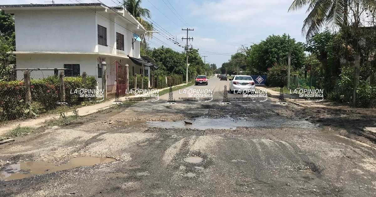 De mal en peor la carretera Álamo-San Miguel-Tuxpan De mal en peor la carretera Álamo-San Miguel-Tuxpan