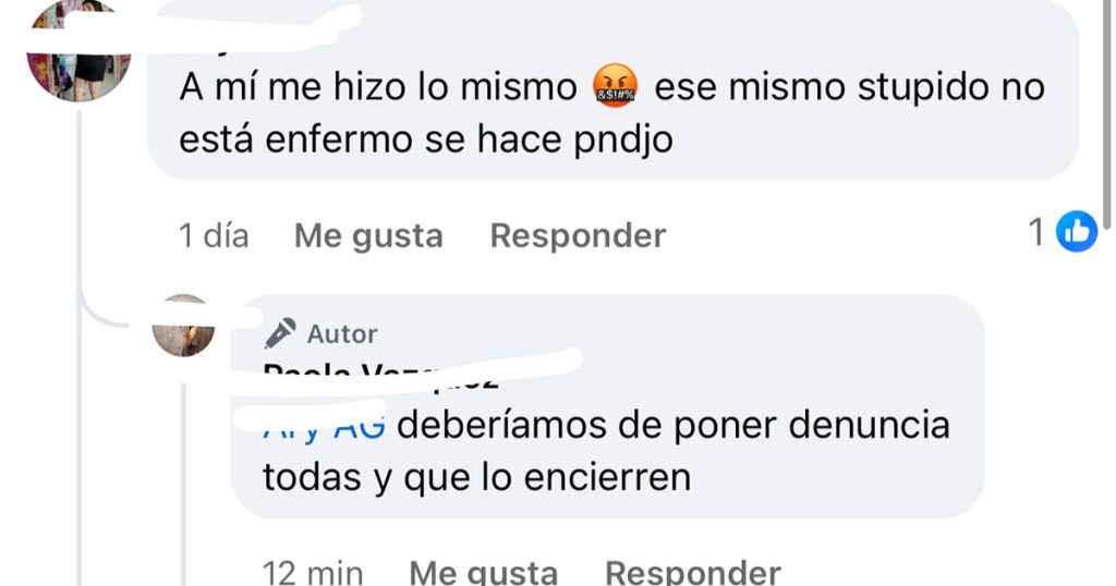 Denuncian presunto caso de acoso sexual en las calles de la colonia Tajín Denuncian presunto caso de acoso sexual en las calles de la colonia Tajín