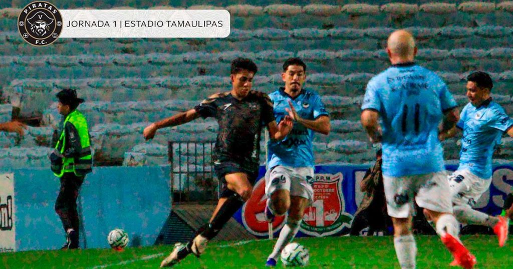 Ataque Pirata sin premio: Debut histórico con empate en Tampico Ataque Pirata sin premio: Debut histórico con empate en Tampico