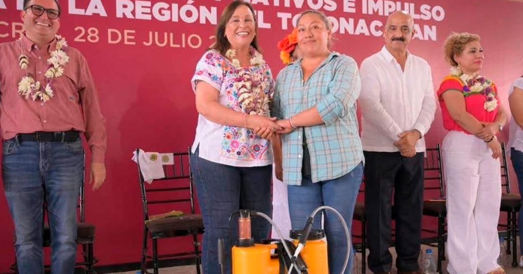 Gobierno de Veracruz fortalece al campo del Totonacapan Gobierno de Veracruz fortalece al campo del Totonacapan