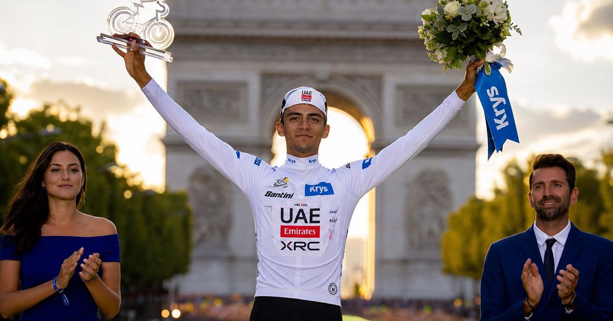 Isaac del Toro pone a México en el podio del Tour de Francia Isaac del Toro pone a México en el podio del Tour de Francia
