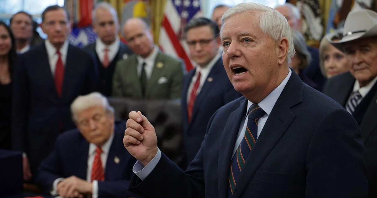 Muere Lindsey Graham, una de las figuras más cercanas a Trump en el Senado Muere Lindsey Graham, una de las figuras más cercanas a Trump en el Senado