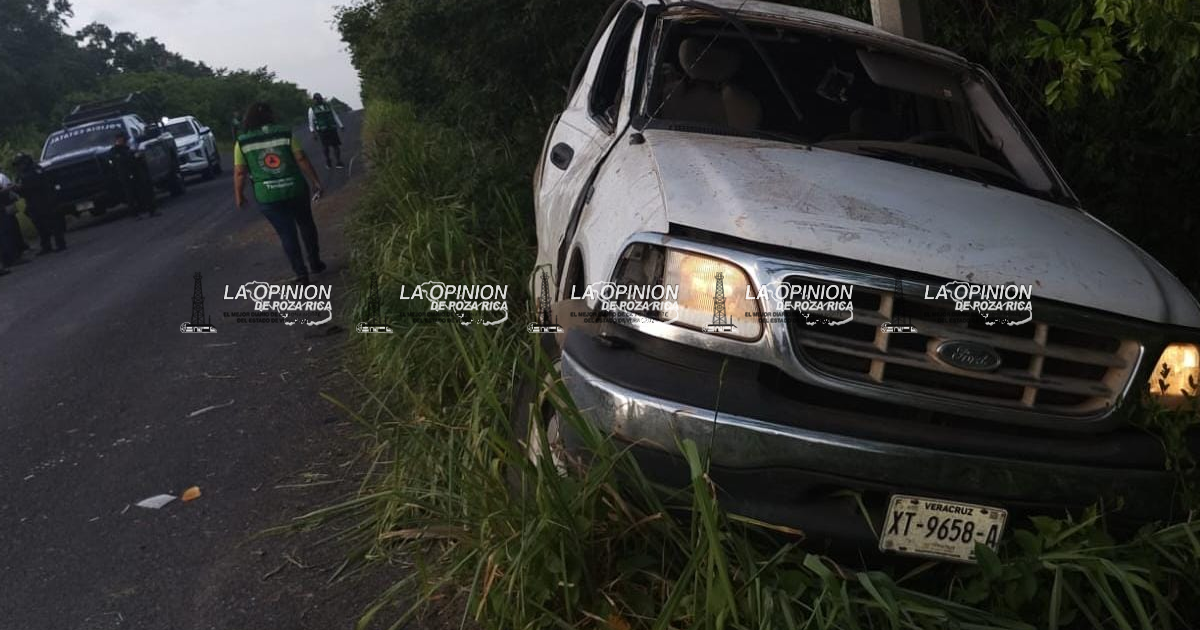 Fatal volcadura: una mujer fallecida y nueve heridos