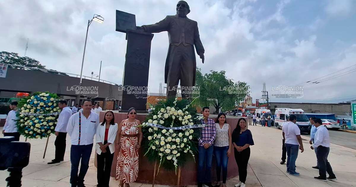 Llaman a honrar el legado de Juárez