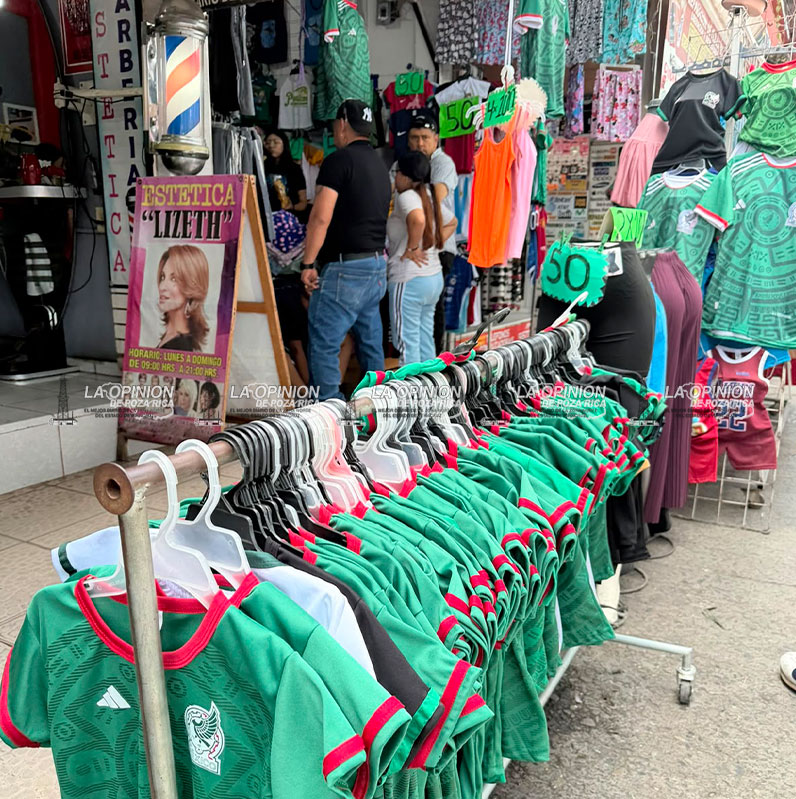 Incrementa demanda de artículos de la Selección Mexicana tras su pase a octavos de final