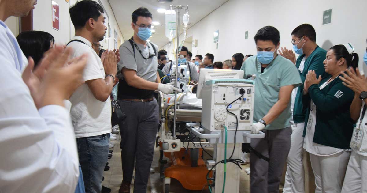 Realizó HGZ No. 11 del IMSS Veracruz Norte su primera procuración multiorgánica de 2026