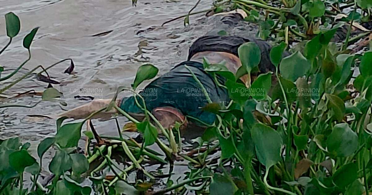 Encuentran cuerpo sin vida en río de Alvarado
