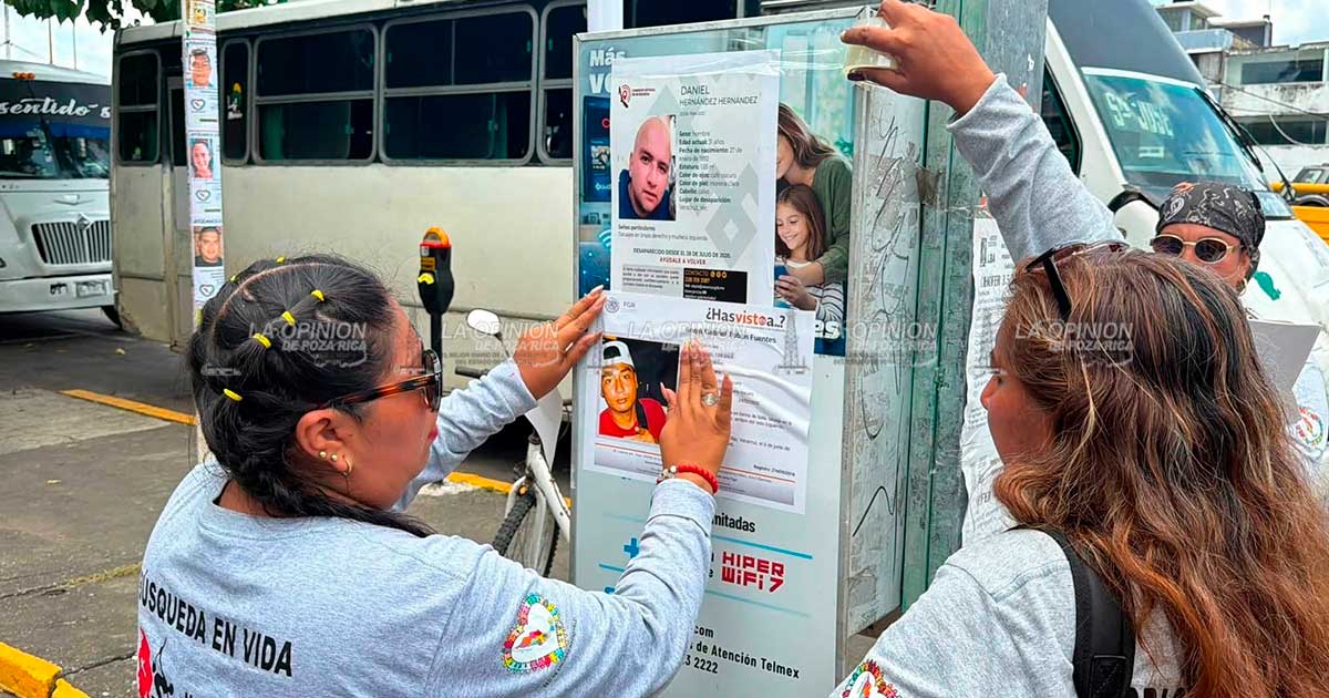 BUSCADORAS SIN APOYO OFICIAL