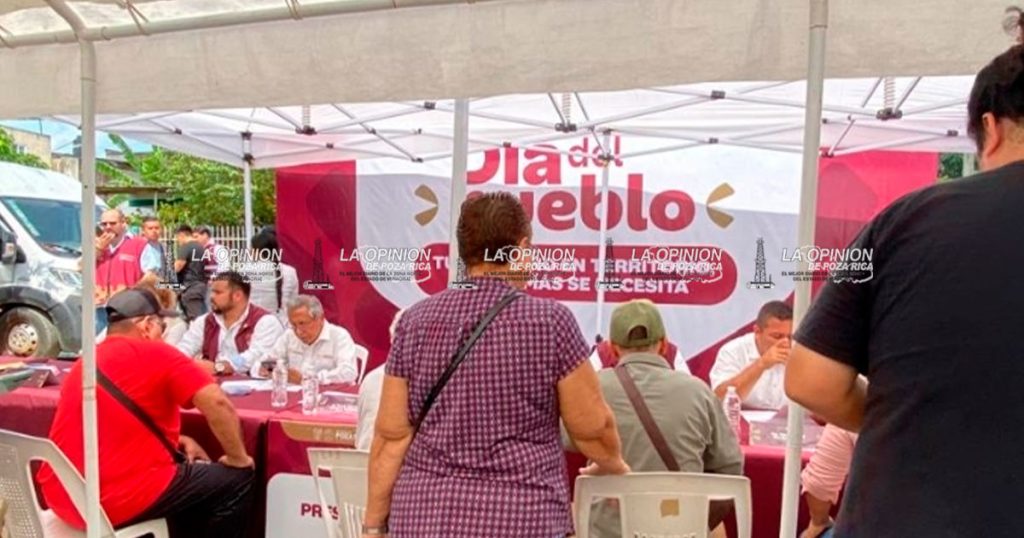 Día del Pueblo atiende necesidades en la colonia Revolución Día del Pueblo atiende necesidades en la colonia Revolución