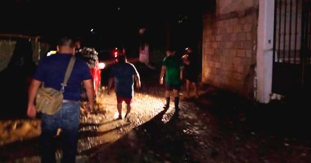 Implementan operativo permanente por intensas lluvias en la Sierra Norte de Puebla