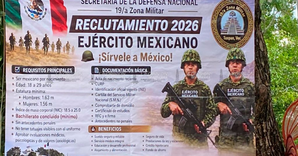 Recluta SEDENA personal para la Guardia Nacional
