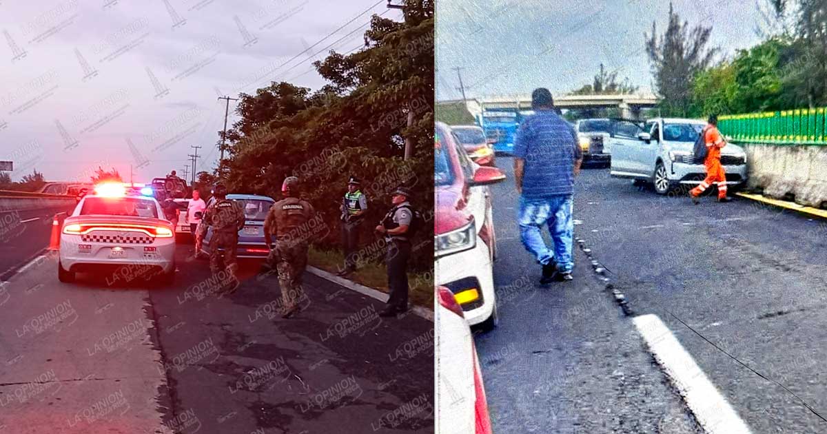 BALACERA EN LA AUTOPISTA MÉXICO-TUXPAN