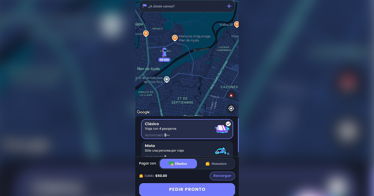 App de transporte privado llega a Poza Rica