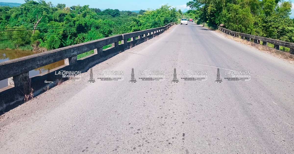 Exigen la reconstrucción del puente Monte Chiquito Exigen la reconstrucción del puente Monte Chiquito