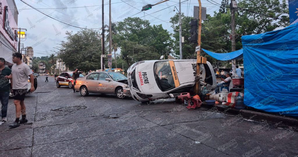 ESPECTACULAR ACCIDENTE
