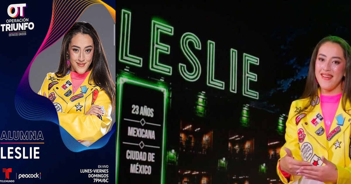 Leslie Mar ingresa a Operación Triunfo Estados Unidos Leslie Mar ingresa a Operación Triunfo Estados Unidos