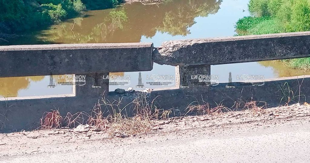 Exigen la reconstrucción del puente Monte Chiquito Exigen la reconstrucción del puente Monte Chiquito