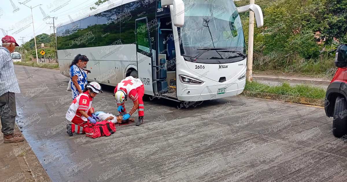 ATROPELLADA POR AUTOBÚS