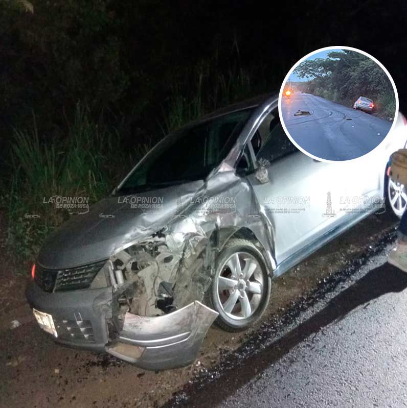 Taxi y coche protagonizan aparatoso accidente