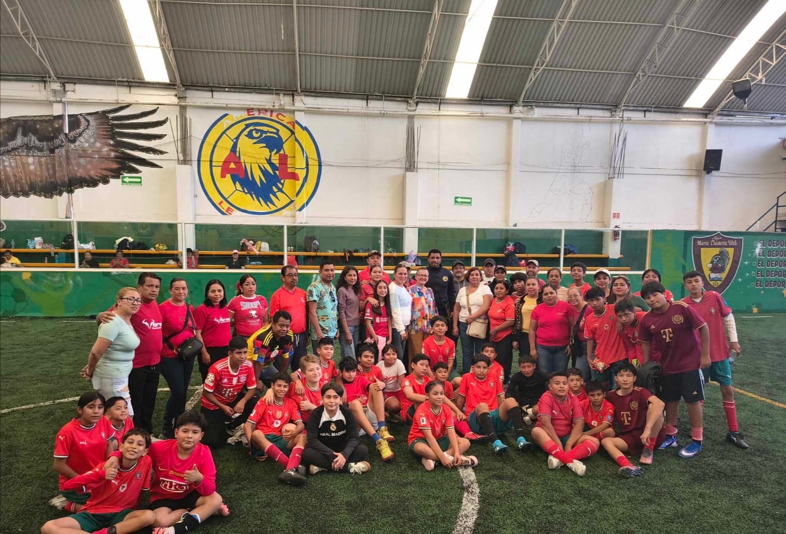 Niños zamoreños dan excelentes resultados ante filial del América y Adrian Chávez
