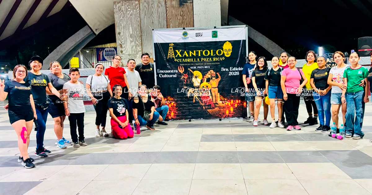 Xantolo Cuadrilla Poza Rica organiza su Gran Lotería con causa