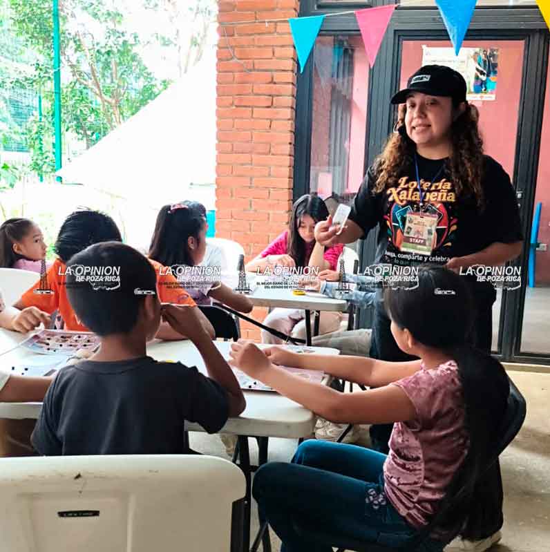 Lotería Xalapeña fortalece la identidad y convivencia en centros comunitarios de la capital