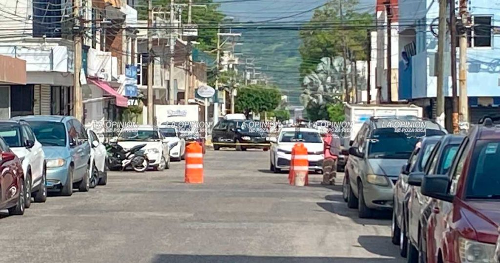 Cierre parcial de la calle Mariano Arista por reparación de drenaje