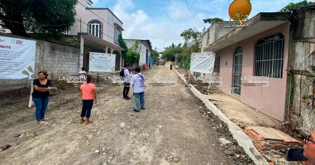 Arranca obra de pavimento en la colonia Arroyo del Maíz